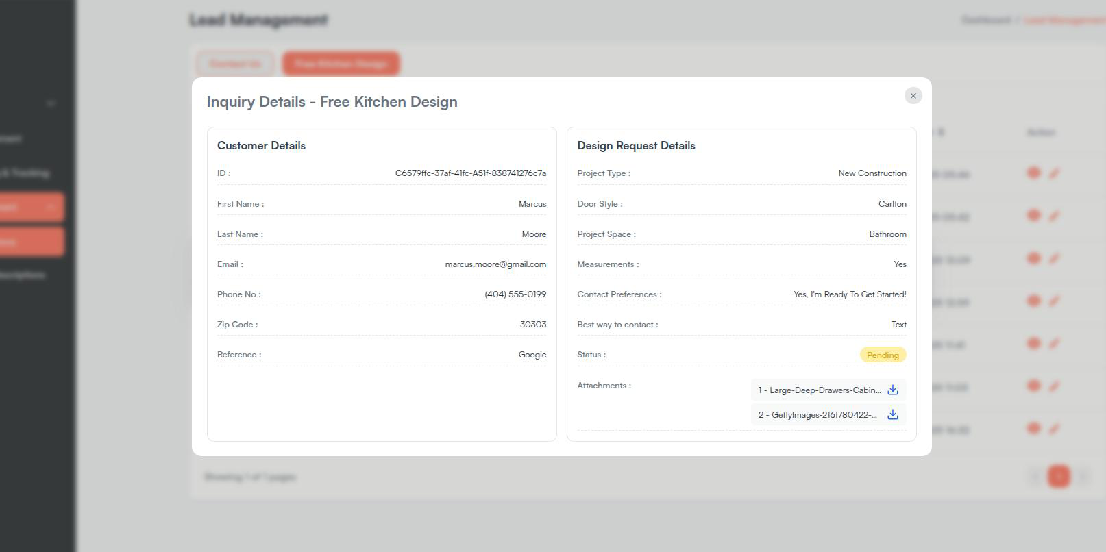 View Free Kitchen Design Screenshot
